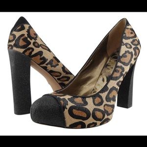 Sam Edelman Leopard Print Heels